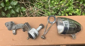 Vintage Schwinn Approved Bicycle Light Generator #K10844 /Plus Front Light - Picture 1 of 2