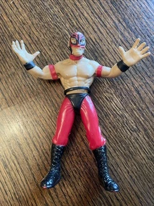 Vintage WCW WRESTLING 1999 Rey Mysterio Jr. Smash N Slam  Action Figure Toy - Picture 1 of 5