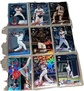 Baseball Card Lot Vintage Set Of 18 Topps Carl Everett Timo Perez - Picture 1 of 2