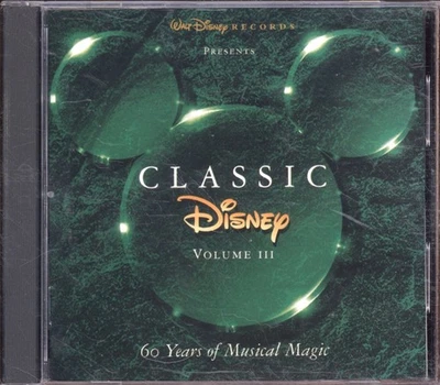 Various Artists Classic Disney Volume III CD Australia Festival 1996 D15089 - Image 1 of 3