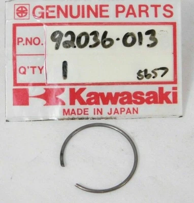Nuevo de Lote Antiguo Original KAWASAKI H1 S3 KH400 S2 S1 KH250 CIGÜEÑAL CIRCLIP OEM 92036-013 Foto 1 de 4