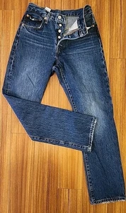 Levi’s 501 Herren Button Fly Jeans - Größe 26x30 - 70er Jahre Style Reissue, - Bild 1 von 18