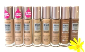 (2 PACK) Maybelline Dream Radiant Liquid Hydrating Foundation-CHOOSE YOUR COLOR - Foto 1 di 12