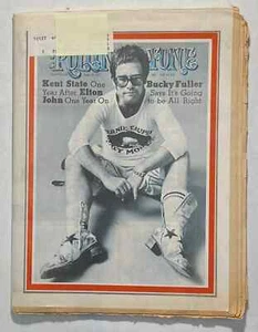 Rolling Stone Magazine #84 June 1971 Buckminster Fuller ELTON JOHN Mamas & Papas - Picture 1 of 9