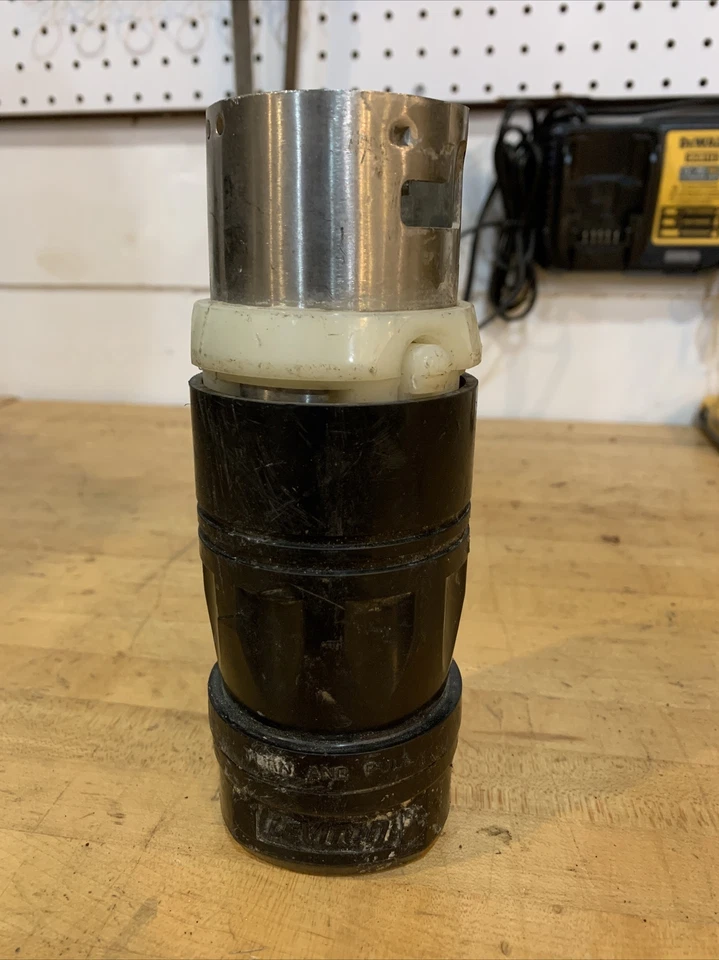 Leviton CS6365C 50A 125/250Volt AC Locking Plug - Used - Image 1 of 1