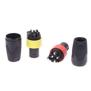 1Pcs 4-Pole 4Pin NL4FC Speaker Connector Ohm Plug Speaker Audio Cable Adapter - Photo 1/17