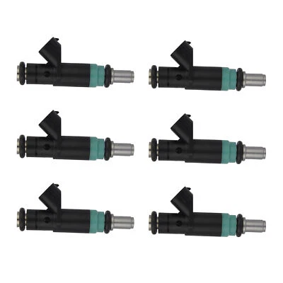 Injetores de combustível 6 peças compatíveis com Audi 2002-2006 A4 A6 Quattro V6 06C133551 - Imagem 1 de 4