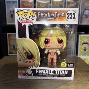 Funko Pop! Attack On Titan Female Titan Glow In The Dark Bait Exclusive #233 - Picture 1 of 8