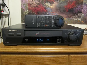 Mitsubishi HS-U595 mit Fernbedienung Videorecorder Videokassettenrekorder - Bild 1 von 6