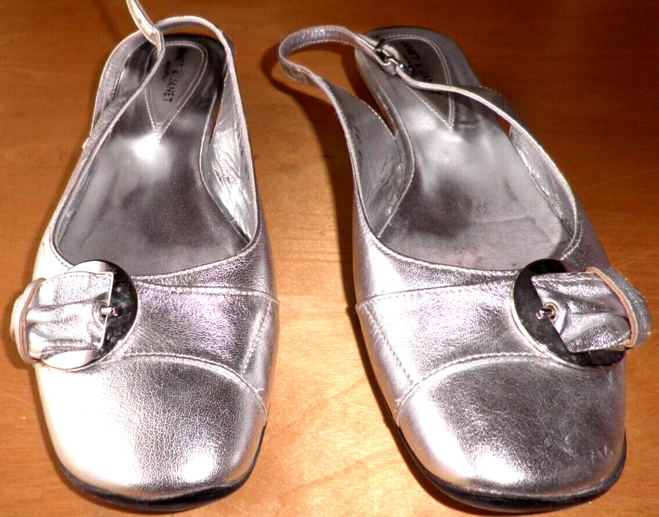 Sandalo basso Janet And Janet - Malù , Argento Eu 37 - Scarpe Donna.  NIRIMA - Immagine 1 di 4