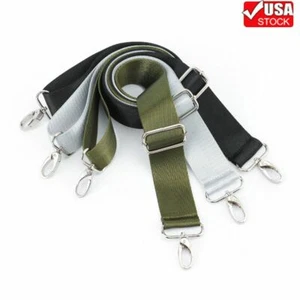 Borsa in tela tracolla regolabile tracolla ricambio borsetta cinghie NUOVA - Foto 1 di 15