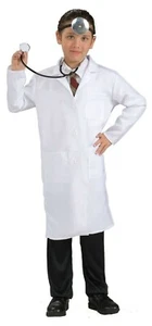 Doctor Veterinarian Scientist Lab Coat Kids Halloween Costume One Size #3123 - Picture 1 of 9