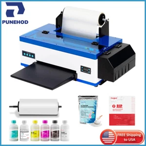 Paquete de rodillo de impresora de transferencia directa a película PUNEHOD F13 A3+ L1800 DTF - Imagen 1 de 7