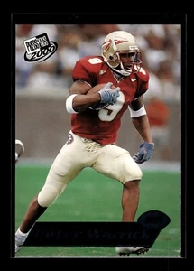 2000 Presseausweis #1 Peter Warrick (NM)(FTB) - Bild 1 von 2