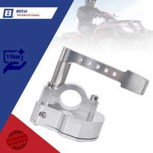 BILLET THUMB THROTTLE ASSEMBLY FOR YAMAHA BANSHEE YFZ RAPTOR 350 660 700 SILVER - Photo 1/8