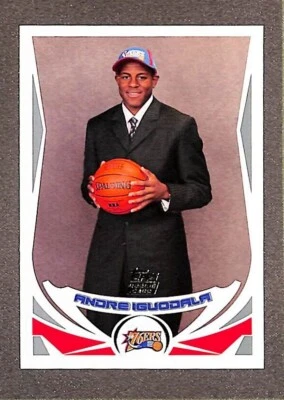 2004-05 Topps #229 Andre Iguodala Rookie - Image 1 of 3