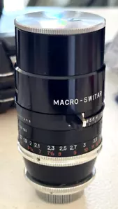 MINT Kern Macro Switar 75mm F/1.9 Lens for Bolex C Mount with Case and end caps - Picture 1 of 12