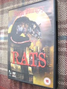 RATS DVD BORN HUNGRY B MOVIE HORROR NEAR MINT DISC FREE P&P - Bild 1 von 3