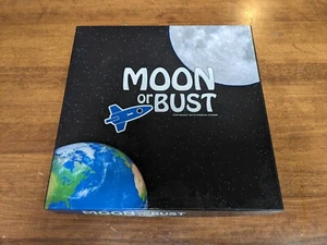 Prototype Board Game - Moon or Bust Sydsha Games 2015 RARE - Foto 1 di 9