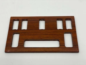 Zebrano Climate Panel Trim for Mercedes W126 126 SEC - Picture 1 of 3