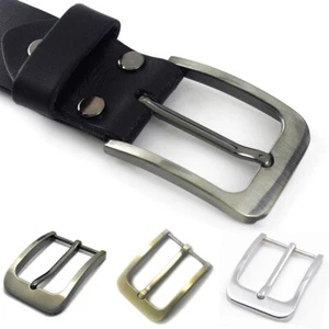 Hebilla de repuesto casual de cinturón de metal claísico hebilla se adapta a cinturón de 35 mm hágalo usted mismo artesanía - Imagen 1 de 14