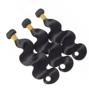 Brazilian Human Hair Extensions, Weft Virgin Hair, 1B Natural Black, Brand New - Picture 1 of 12