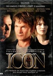 Icon - Patrick Swayze, Ben Cross, Frederick Forsyth - Mini Series - New DVD - Picture 1 of 2