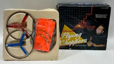 Vintage NOS Radio Shack Flying Choppers 60-2316 NEW OPEN BOX - Image 1 of 4