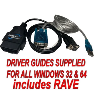 Range Rover P38 2.5/4.0/4.4 Air Suspension (EAS) USB Reset Cable, + RAVE - Picture 1 of 1