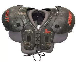 Schutt Lightning 8345 Small 16-17” Junior High Football Shoulder Pads Black - Picture 1 of 16