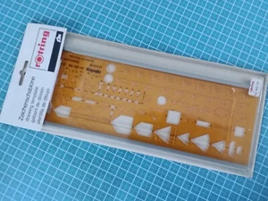 rOtring nr art. 852 768 - szablon rysunkowy elektronika III ORYGINALNE OPAKOWANIE - Zdjęcie 1 z 1