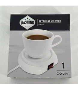 DASHING ELECTRIC BEVERAGE WARMER FOR HOME & OFFICE COFFEE TEA NEW - Picture 1 of 24