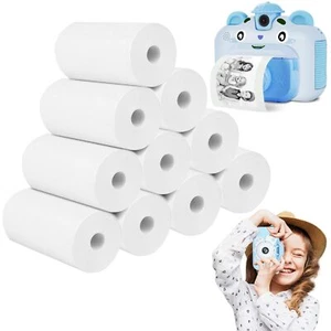 Papier Thermique 10 Rouleaux Papier Imprimante Thermique 57 x 25 mm Rouleau d... - Afbeelding 1 van 7