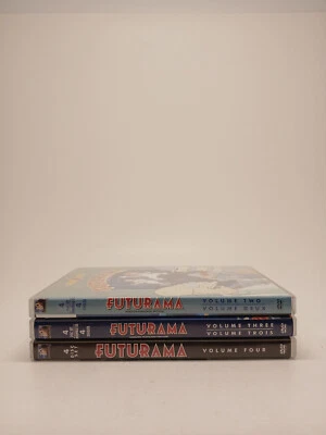 Futurama: Volume 2, 3 and 4 (DVD, 12-Disc Set) Matt Groening 2009 - Image 1 of 4