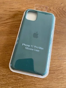 APPLE iPhone 11 Pro Max Silicone Case OVP - Bild 1 von 3