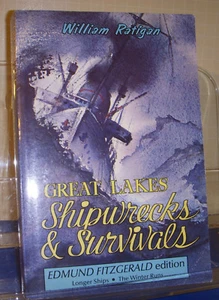 Great Lakes Shipwrecks and Survivors 1977 reprint 1994 Edmund Fitzgerald Edition - Bild 1 von 12