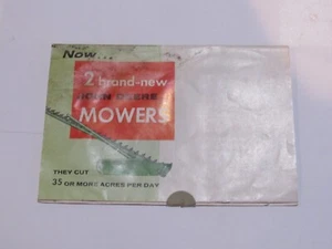 Vintage John Deere Mäher Nr. 8 & 9 Katalog Heft Ratgeber Magazin Broschüre - Bild 1 von 2