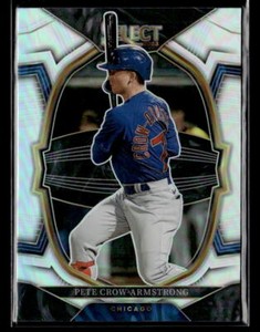 Pete Crow-Armstrong - 2023 Panini Select Silver Holo Prizm #11 New York Mets