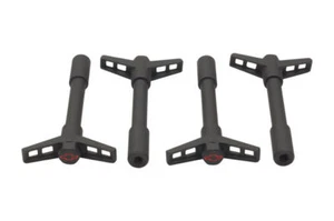 Proform 141-756 GM Performance Black Crinkle Valve Cover Wing Nuts - Picture 1 of 2