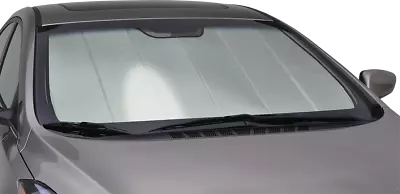 Premium Silver FOLDING Custom Sun Shade w/BAG for Lexus Screen Heat Shield - Image 1 of 4