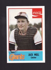 1976 Cramer Jack Mull #10 Phoenix Giants