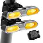 Smart Bike Light Set Rear Front USB Rechargeable Bicycle Lamp Flashlight Led