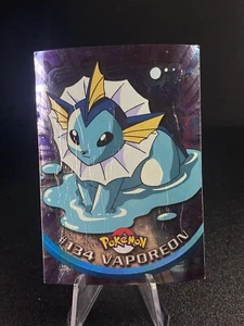 Vaporeon #134 - Lámina de Plata - Pokemon Topps Serie 3 - Imagen 1 de 7