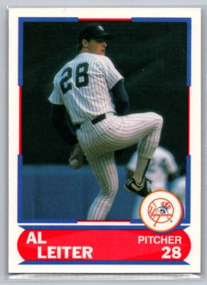 # 17 Al Leiter New York Yankees 1989 Score - Image 1 of 2