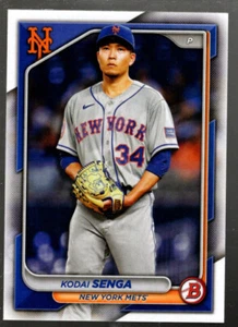 B5297- 2024 Bowman Baseball Card #s 1-100 +Inserts -You Pick- 15+ FREE US SHIP - Picture 1 of 499