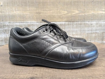 SAS Time Out Comfort Walking Shoes Sneakers Black Leather Men’s 8.5 M - Image 1 of 4