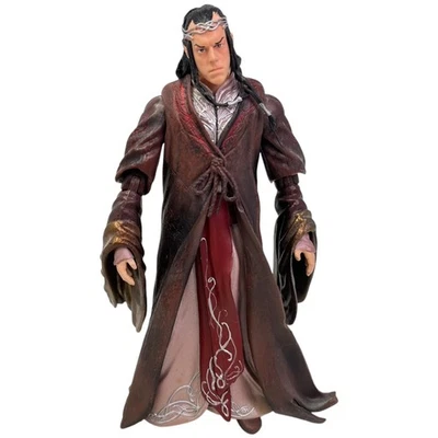 Figura El Señor de los Anillos Elrond de Rivendel Comunidad del Anillo 2004 Toy Biz Foto 1 de 4