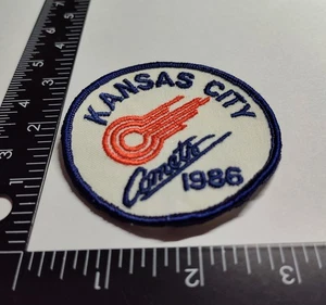 Vintage Kansas City KC Comets MISL Major Indoor Soccer League Pinback Button - Bild 1 von 4