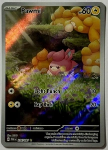 Pawmi 226/091 (NM) Illustration Rare Scarlet & Violet: Paldean Fates 2024 - Picture 1 of 8