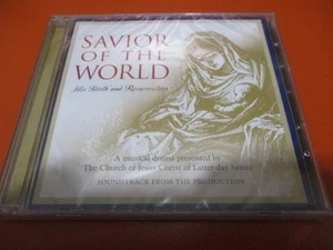 SAVIOR OF THE WORLD 2 DISC MUSICAL CD NEW & SEALED LDS MORMON CHURCH 26 SONGS FS - Picture 1 of 2
